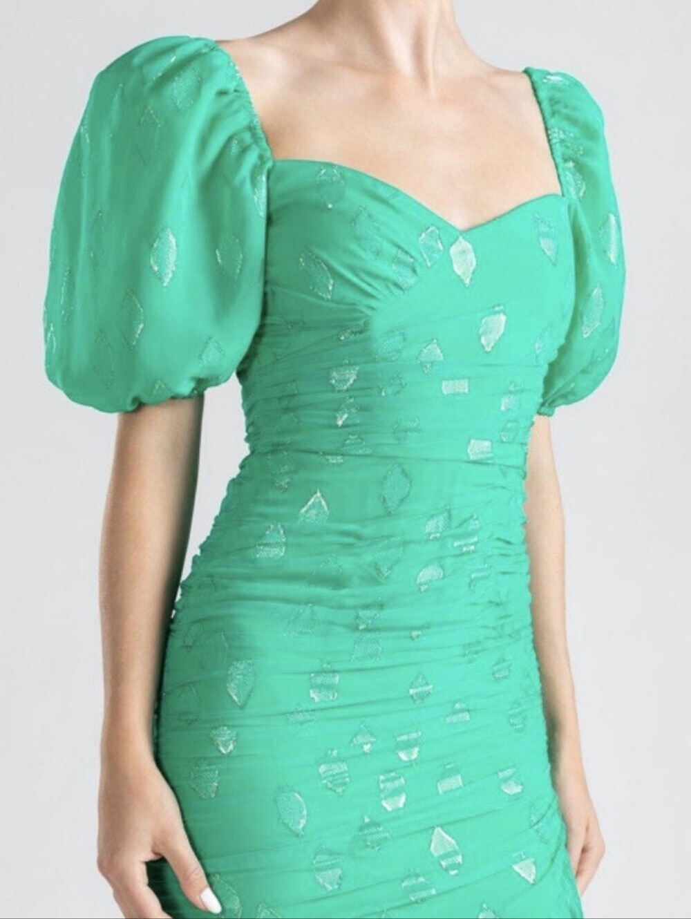 Shoshanna Midnight Lexa Dress Jade Green